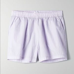Tna Claremont Short. Pale Violet. M. Aritzia